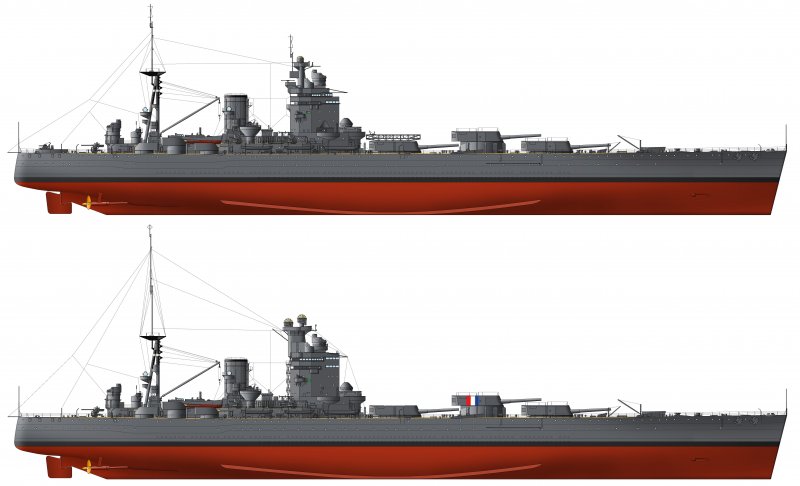 Корабль HMS Rodney