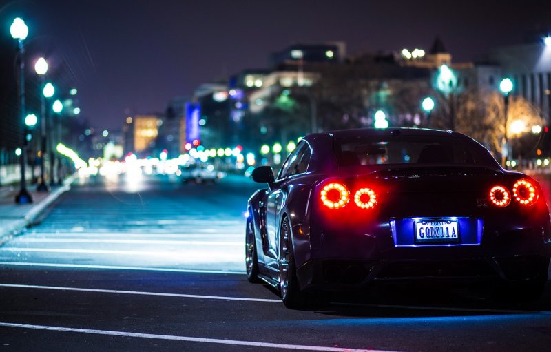 Nissan GTR 35 Night