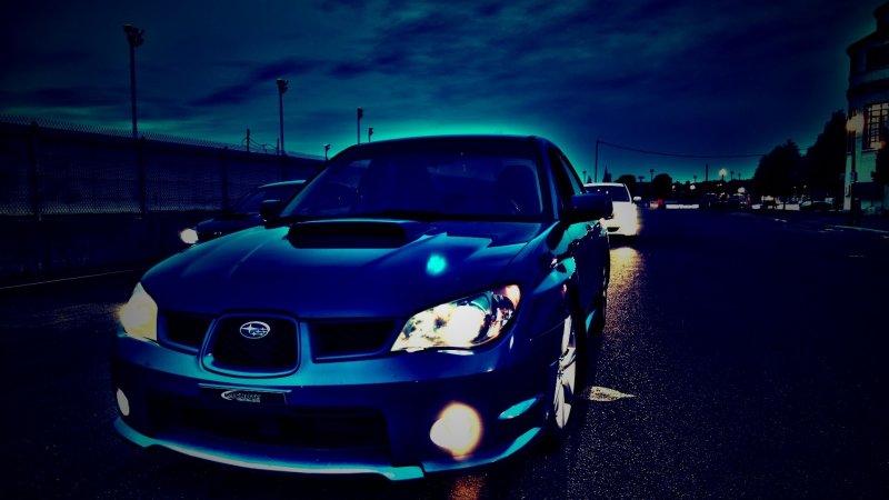 Subaru Impreza неон
