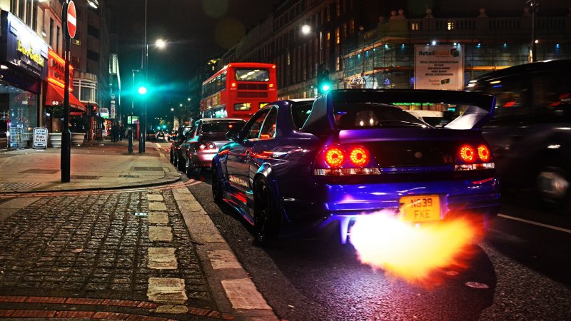 Nissan Skyline GTR r34 4k