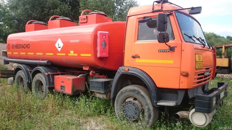 КАМАЗ 65115 битумовоз