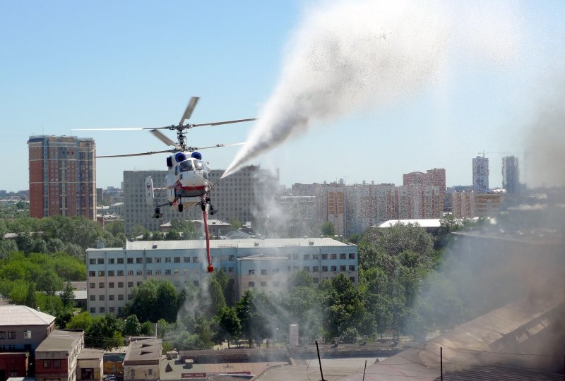 Медицинский вертолет