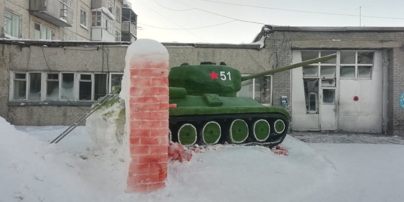 Меткий стрелок из снега