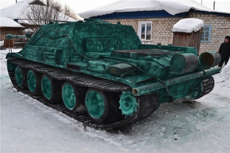 Танковик в засаде