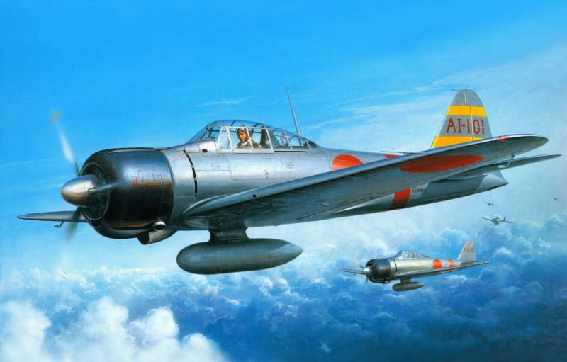 Mitsubishi a6m Zero самолет