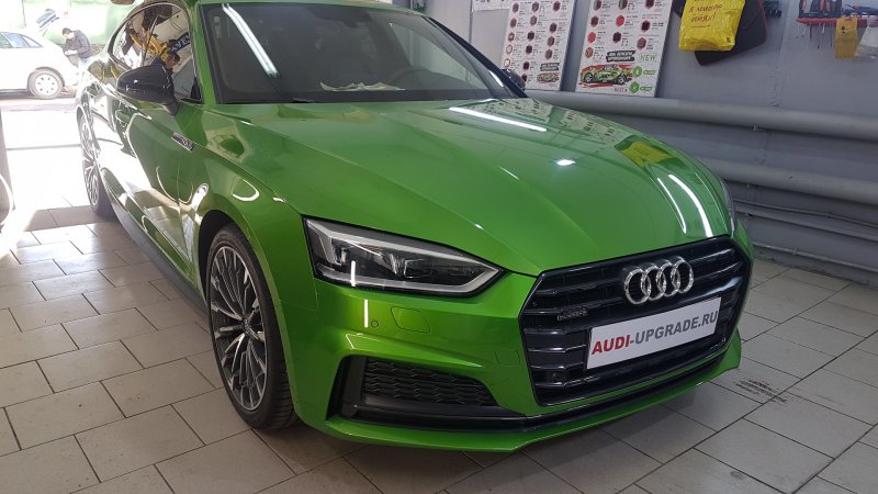 Audi a5 java Green