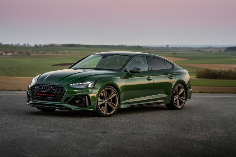Audi rs5 Sportback Green