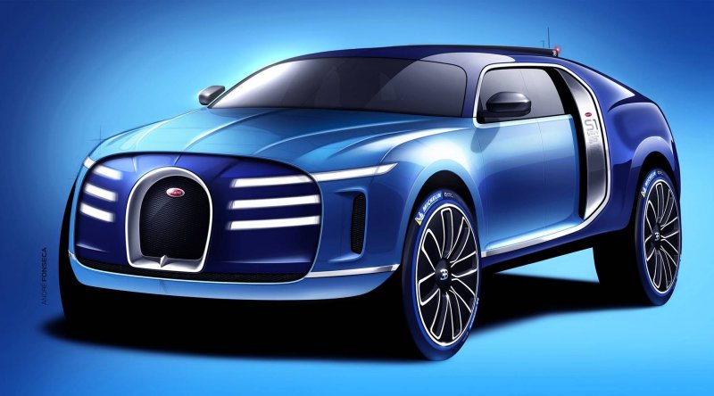 Бугатти SUV джип