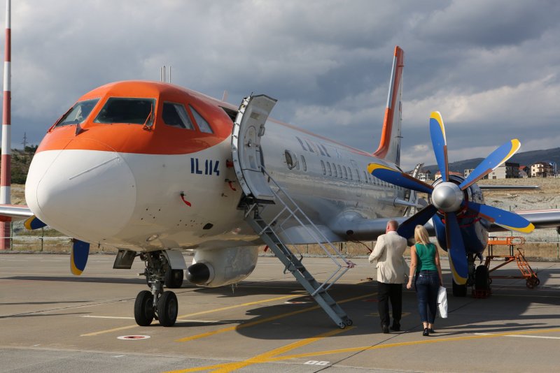 Ил-114-300 полет
