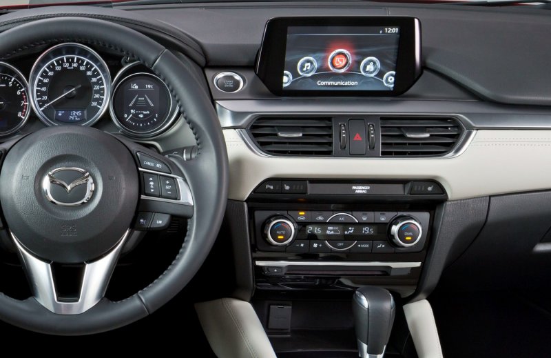 Mazda 6 приборная панель