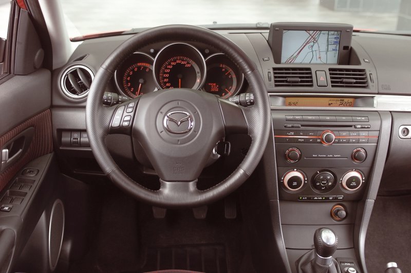Mazda Axela bk5p приборка