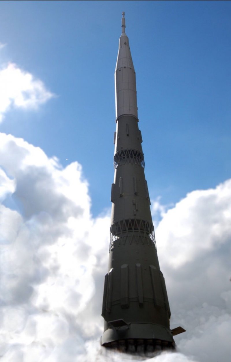 Старт ракеты н1