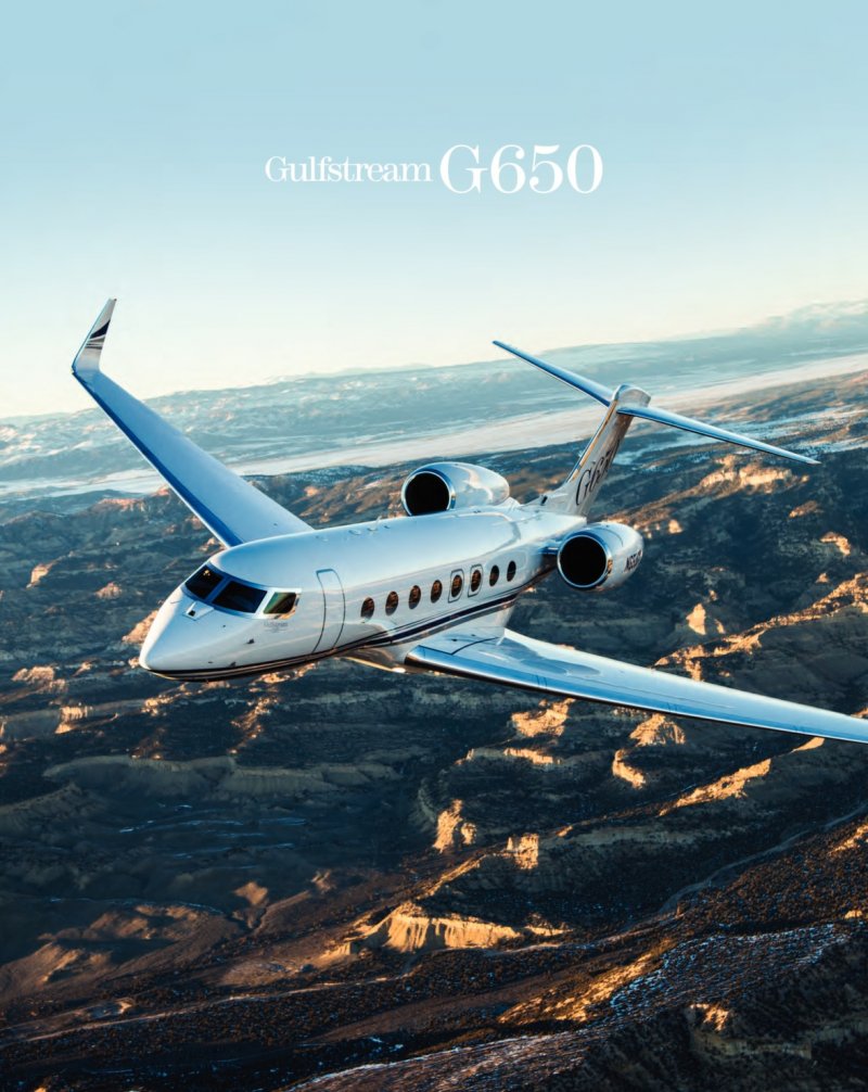 Golfstream самолеты g650