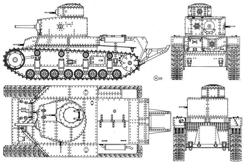 Т-12 танк СССР