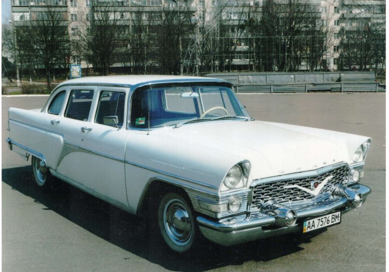 ГАЗ 13 Чайка белая