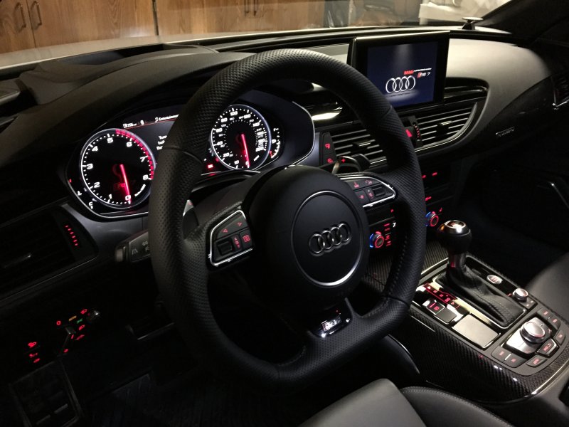 Ауди rs7 салон
