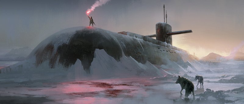 Подводная лодка постапокалипсис