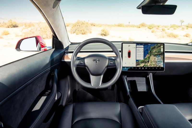 Tesla model s 2014 салон