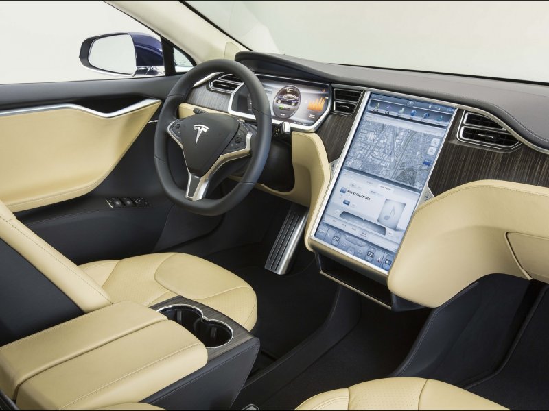 Tesla model s Plaid 2021 салон