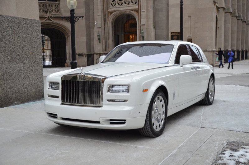 Rolls Royce Phantom 2014 белый
