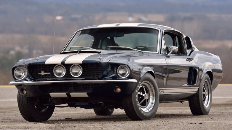 Ford Mustang Shelby 1967 красный