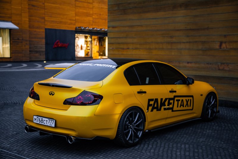 Infiniti g35 fake Taxi