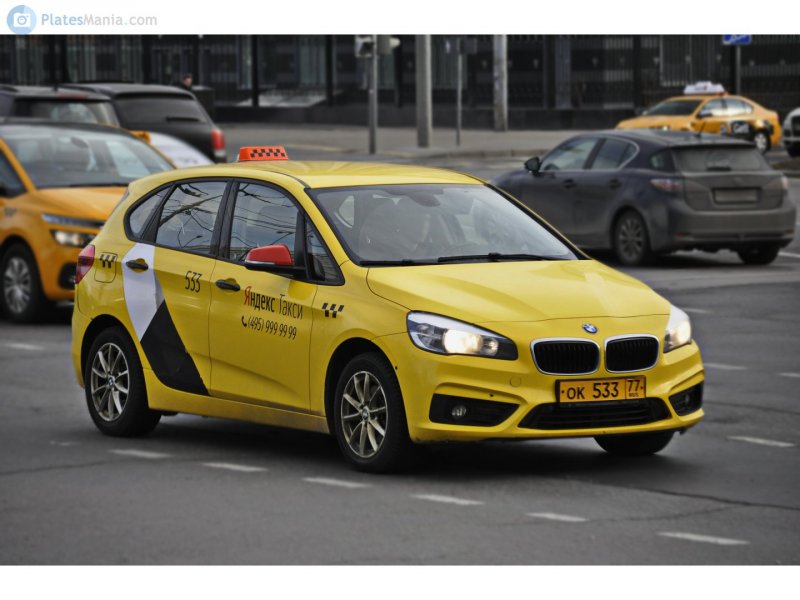 BMW 2er Active Tourer Яндекс такси