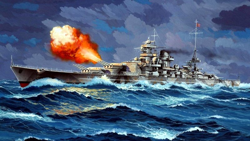 Линкор Шарнхорст в World of Warships
