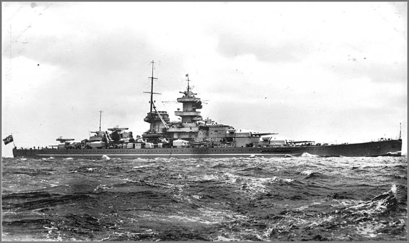 Крейсер Гнейзенау 1941