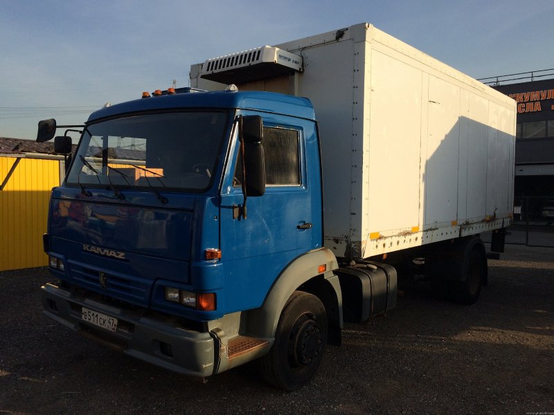 КАМАЗ 4308 синий
