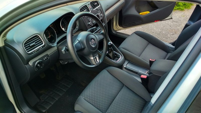 Golf 6 салон
