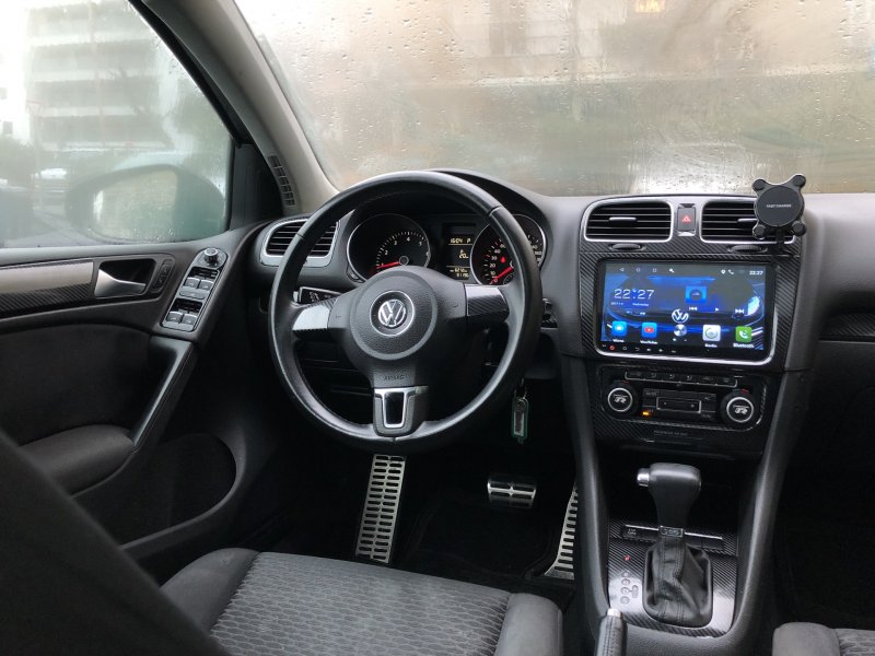 VW Golf 6 r салон