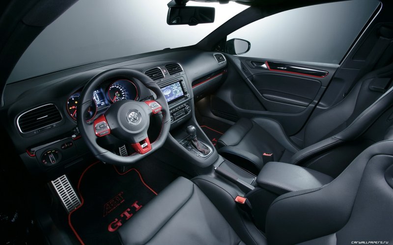 VW Golf 6 GTI салон