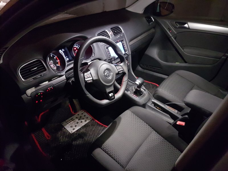 Golf 6 салон