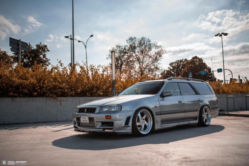 Nissan Stagea r34 stance