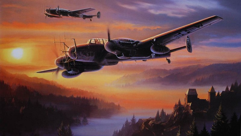 Ме 110 ночной истребитель