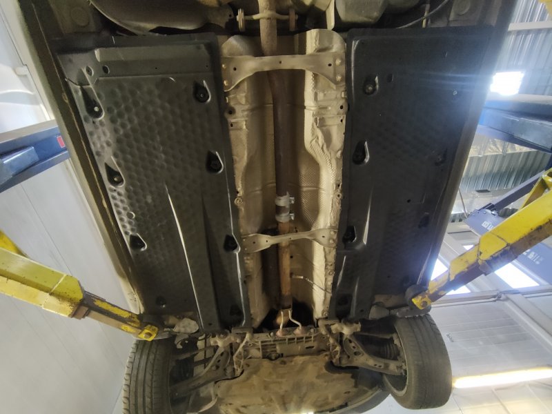Днище Skoda Octavia a7 1,8