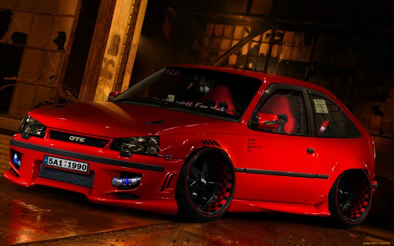 Opel Kadett тюнинг