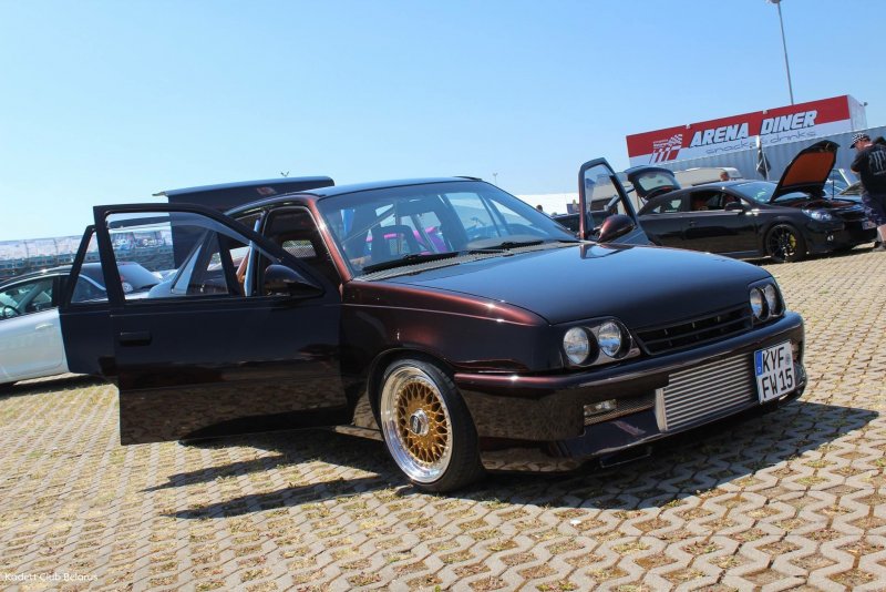 Opel Kadett Рестайлинг тюнинг