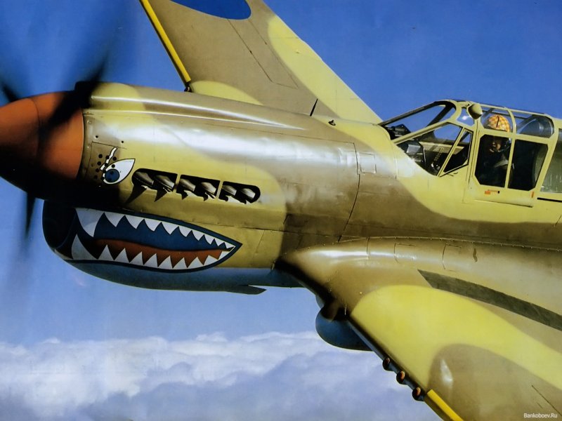 Curtiss p-40e Kittyhawk самолет