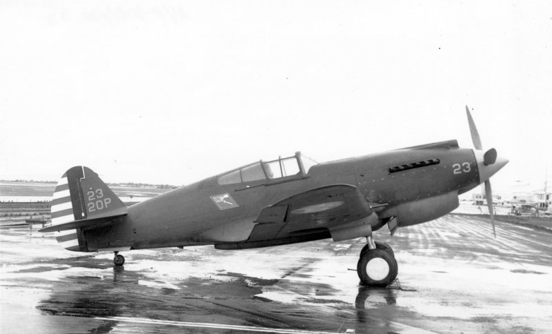 P-40f-5 Lafayette самолет