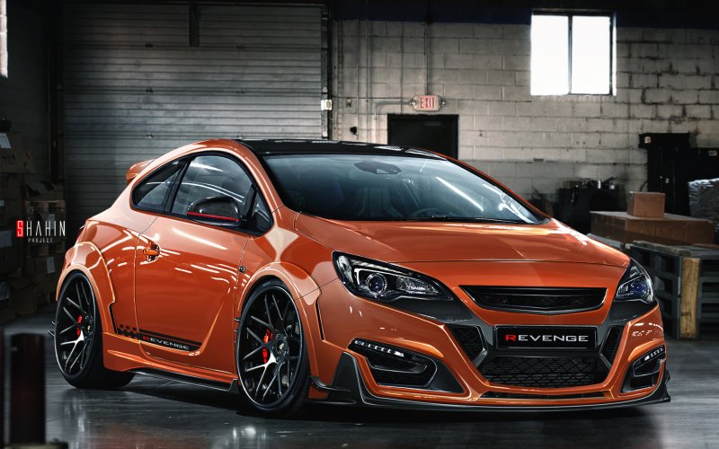 Опель Астра GTC Tuning