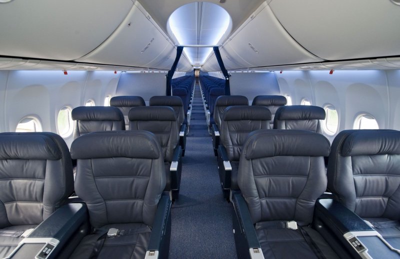Boeing 737-800 салона бизнес