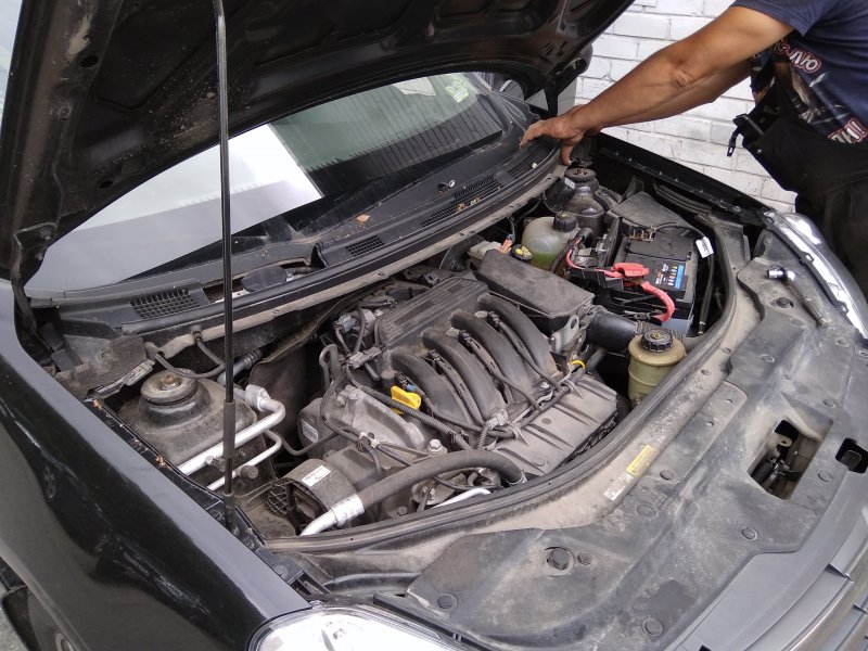 Двигатель Nissan Almera 2014