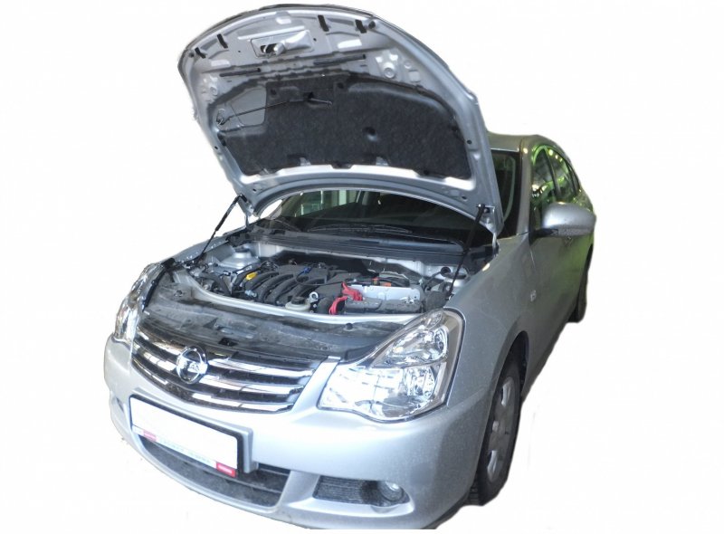 Nissan Almera 2014 под капотом