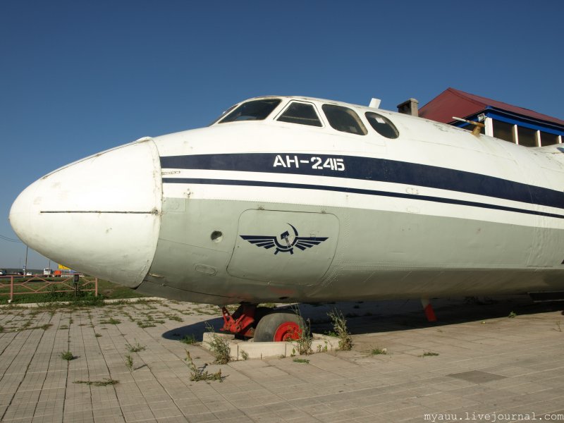 Кафе самолет АН 24 Воронежская