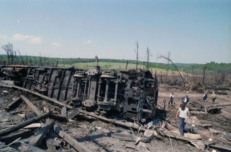 Пожары на Железнодорожном транспорте