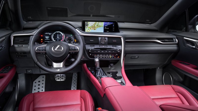Lexus rx350 f Sport 2019 салон