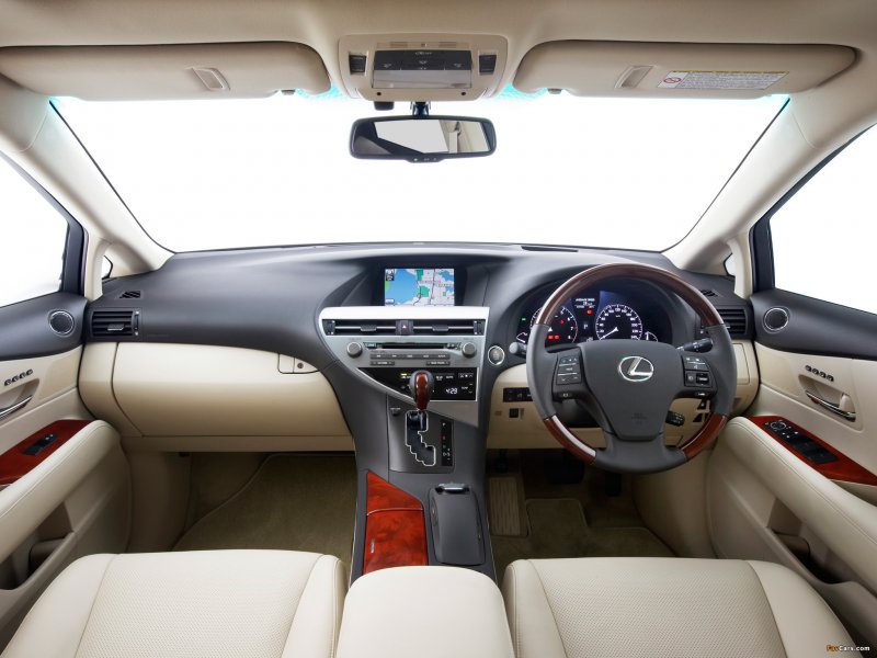 Лексус rx350 2010 салон