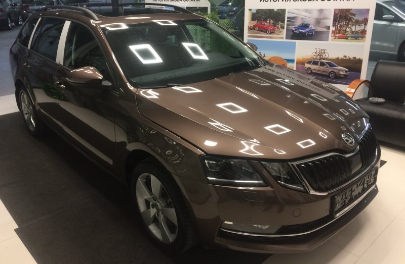 Octavia a7 FL шоколадная